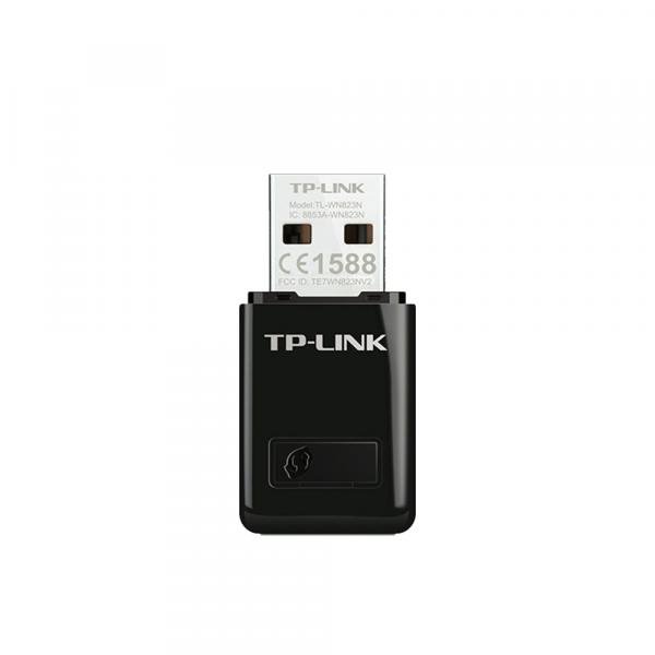 Mini Adaptador TP-Link USB Wireless N300Mbps - TL-WN823N