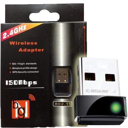 Mini Adaptador Wireless Usb 150mbps 802.11 - Bg