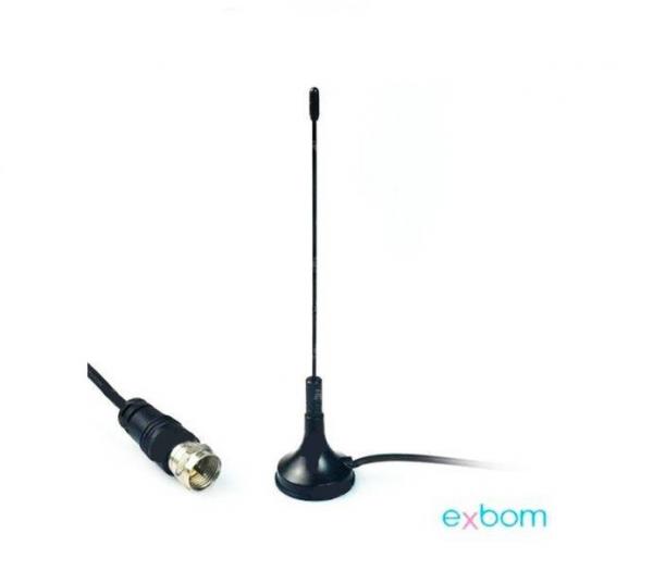 Mini Antena Int P/ Tv Digital - Exbom
