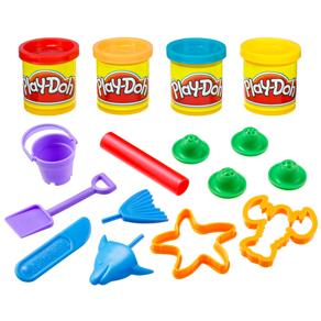 Mini Balde Play-Doh Hasbro Praia