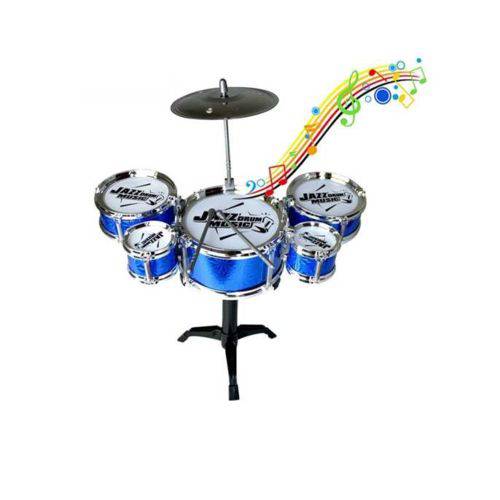 Tudo sobre 'Mini Bateria Musical Infantil 5 Tambores - Happy Jazz Drum'
