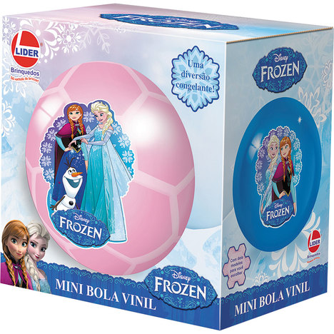 Mini Bola de Vinil Frozen - Líder