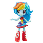 Mini Boneca Equestrial Girls Articulada - My Little Pony - Rainbow Dash - Hasbro