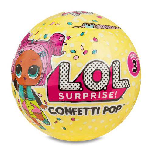 Tudo sobre 'Mini Boneca Surpresa Confetti Pop'