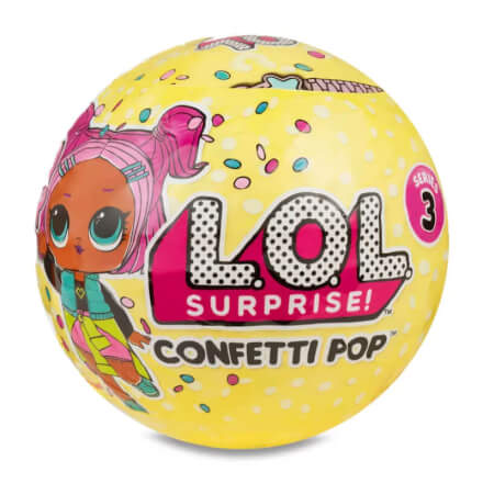 Mini Boneca Surpresa - LOL - Confetti Pop - Série 3 - Origin - Candide