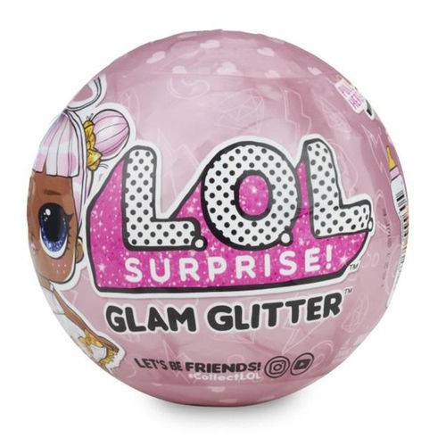 Tudo sobre 'Mini Boneca Surpresa - LOL - Glam Glitter'