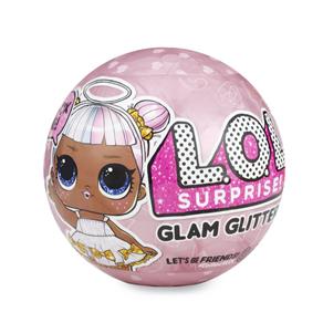 Mini Boneca Surpresa LOL Lil Outrageous Littles Glitter Series Candide Glam Glitter