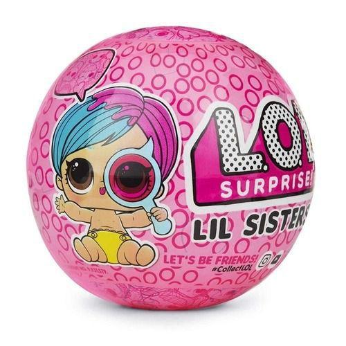 Mini Boneca Surpresa - LOL Surprise - Lil Sisters - Série Eye Spy Candide