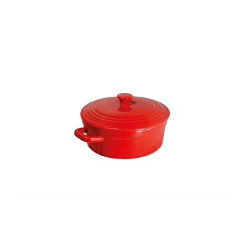 Mini Caçarola 550ml 152506G Vermelho - Mondoceram Gourmet