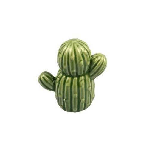 Mini Cacto Cerâmica Verde