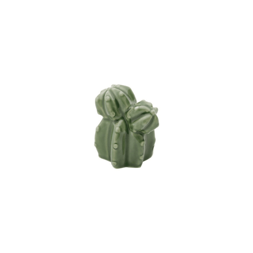 Mini Cacto Cerâmica Verde
