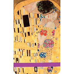 Tudo sobre 'Mini Caderneta Galison Books Gusvat Klimt - o Beijo'
