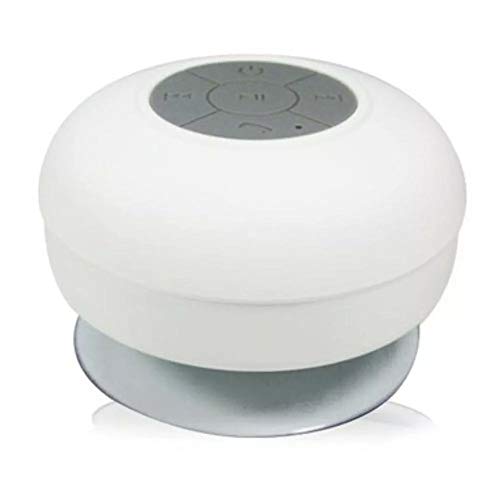 Mini Caixa Caixinha de Som Prova D'água Bluetooth Branca