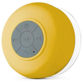 Mini Caixa de Som a Prova D`água - BTS-06 - Amarelo