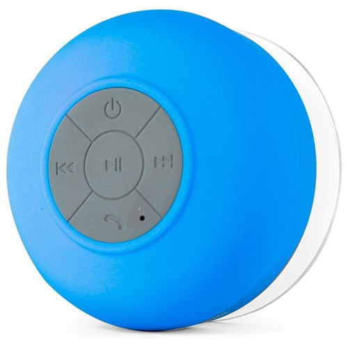 Mini Caixa De Som A Prova Dágua - Bts-06 - Azul
