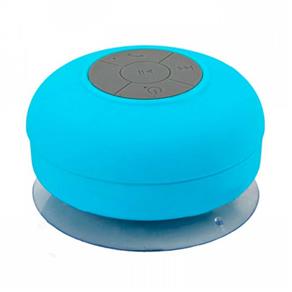 Mini Caixa de Som Portátil Bluetooth Azul BTS-06