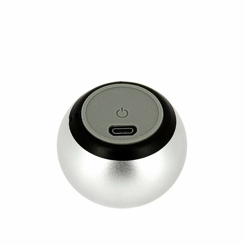Mini Caixa de Som Portátil Prata Wireless Speaker