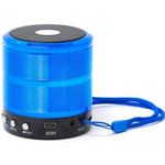 Mini Caixa de Som Portatil Speaker Ws-887- Azul