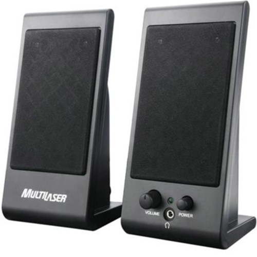 Mini Caixas Speaker Flat 3W Rms Usb Sp009 Multilaser