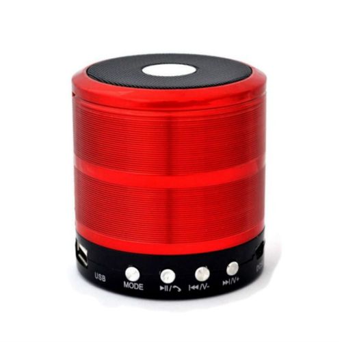 Mini Caixinha de Som Bluetooth, Usb Speaker Ws-887