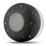Mini Caixinha de Som Portátil Bluetooth Prova D'água Preta