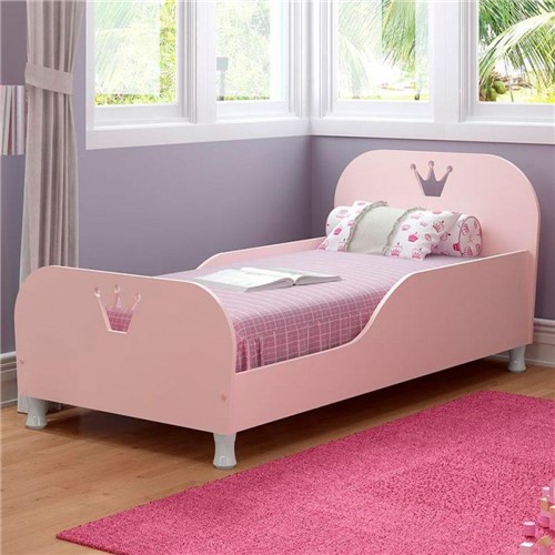 Mini-cama Complementar 2321 Rei/rainha Multimóveis Rosa Premium