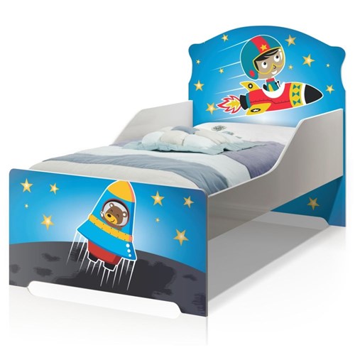 Mini Cama Infantil Pop Astro no Espaço