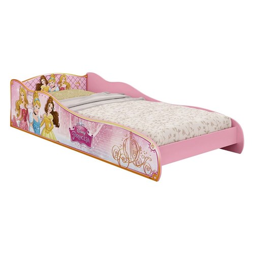 Mini Cama Infantil Princesas Disney Pura Magia 17651 Rosa