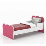 Mini Cama Mc070 Mdp Rosa Laca Alto Brilho - 77 Móveis