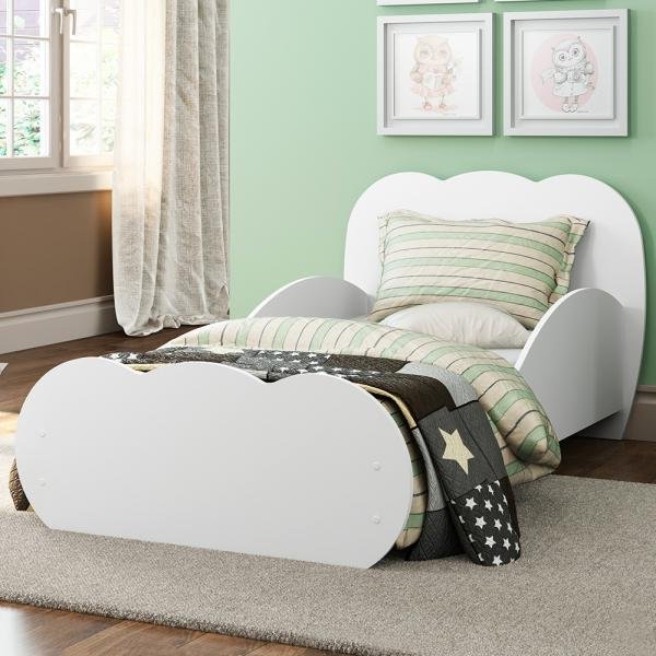 Mini-cama Nuvem 2667.156 Branco - Multimóveis