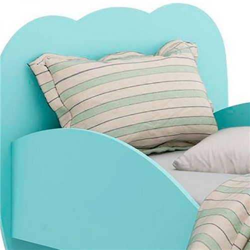 Mini-cama Nuvem 2667 Multimóveis Azul Premium
