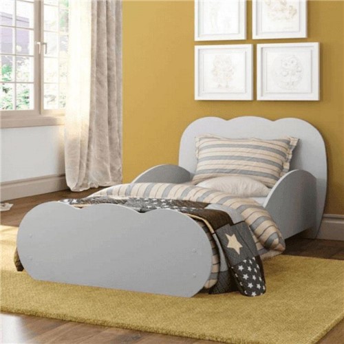 Mini-cama Nuvem 2667 – Multimóveis - Branco Premium