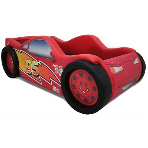 Mini Cama Speed Flash - Cama Carro Vermelho