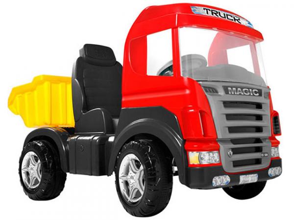 Tudo sobre 'Mini Caminhão a Pedal Infantil Truck Emite Sons - Magic Toys'