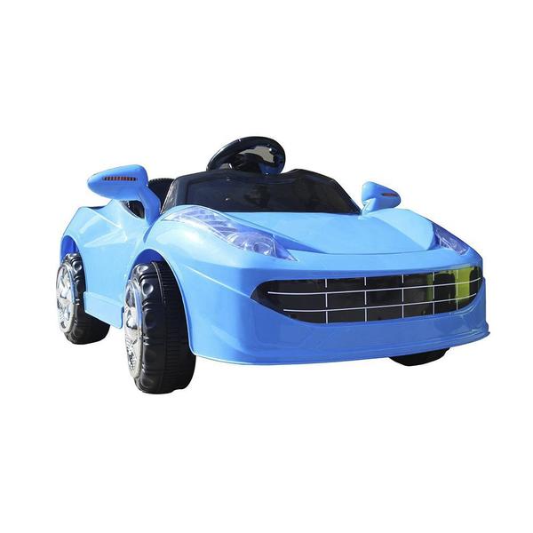 Mini Carro Eletrico Infantil - Azul - Importway