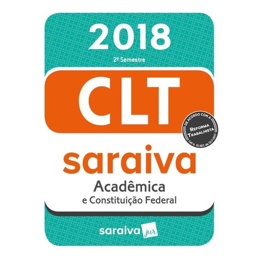 Mini Clt Academica 2018 - Saraiva - 18 Ed