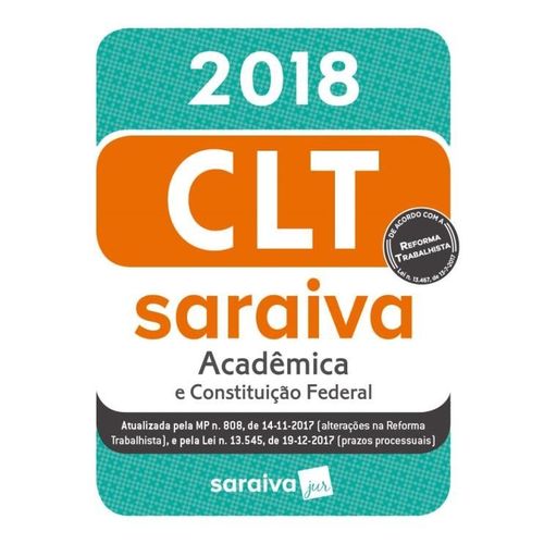 Mini CLT Academica 2018 - Saraiva