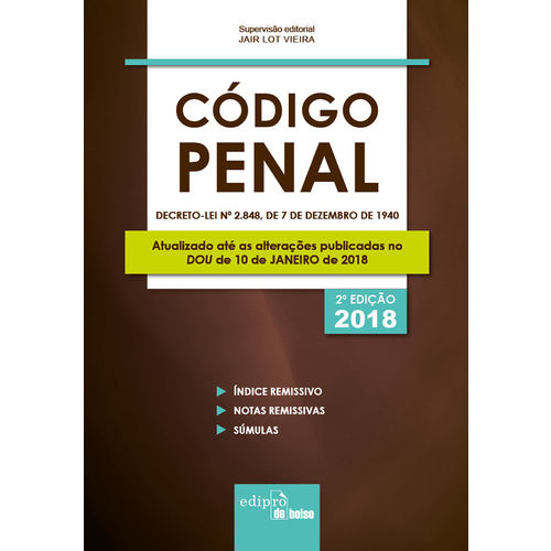 Mini Código Penal 2018