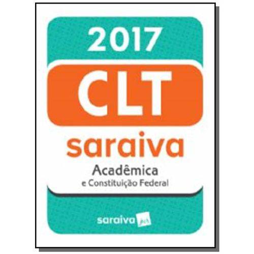 Mini Codigo Saraiva 2016: Clt Academica e Consti01