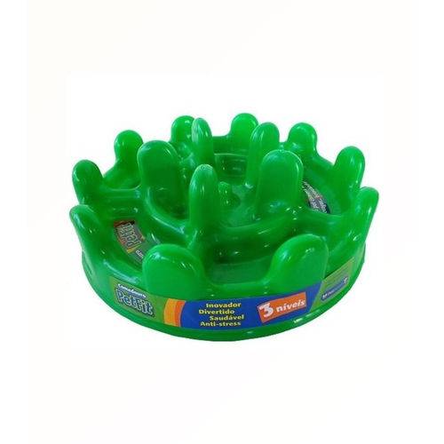 Mini Comedouro Lento Verde Pet Fit - Petgames