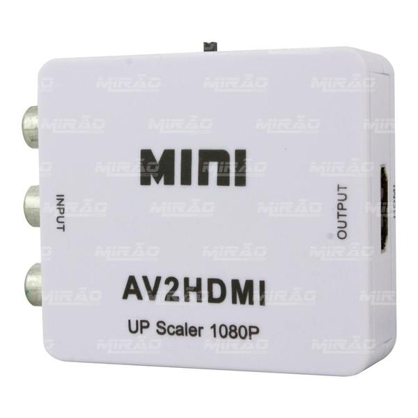 Mini Conversor Av para Hdmi Hd 1080p -02601 - Dmix
