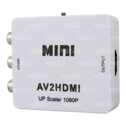 Mini Conversor Av para Hdmi Hd 1080P -02601