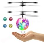 Mini Drone Bola Voadora Indução Calor Mão Led Recarregável