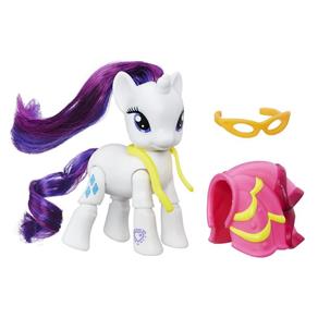 Mini Figura Articulada My Little Pony Explore Equestria Rarity Costurando - Hasbro