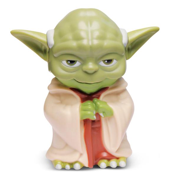 Mini Figura e Lanterna - Star Wars - Mestre Yoda - DTC - Disney