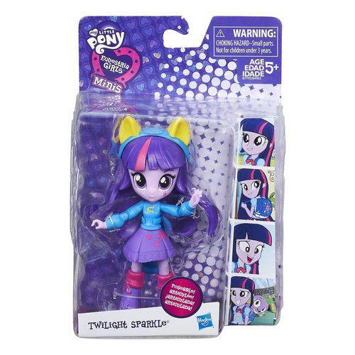 Tudo sobre 'Mini Figura My Little Pony Equestria Girls Twilight Sparkle B7792 - Hasbro'