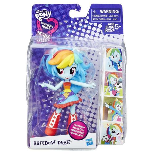 Mini Figura My Little Pony Rainbow Dash B7786 - Hasbro