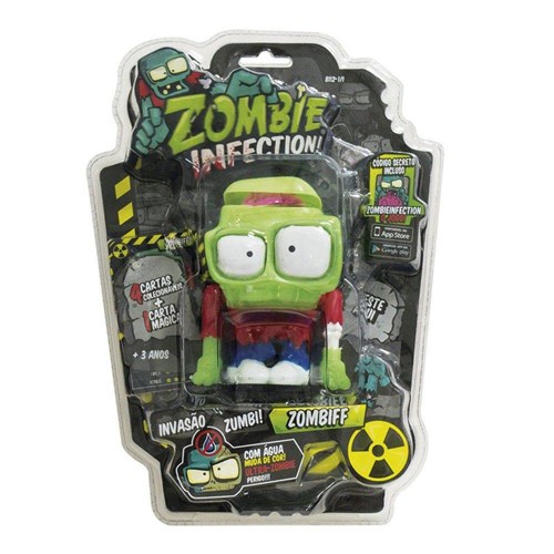 Mini Figura Zombie Infection Zombiff 81121 Fun