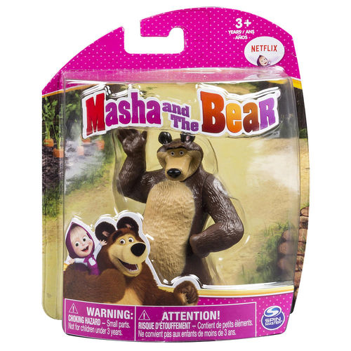 Mini Figuras Básicas - Masha e o Urso - Urso - Sunny
