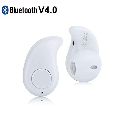 Mini Fone de Ouvido Bluetooth Branco